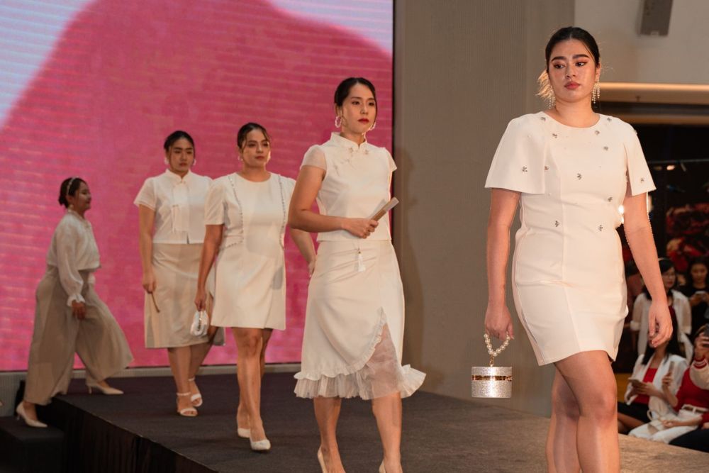 Two L catwalk display of latest fashion line at Starhill