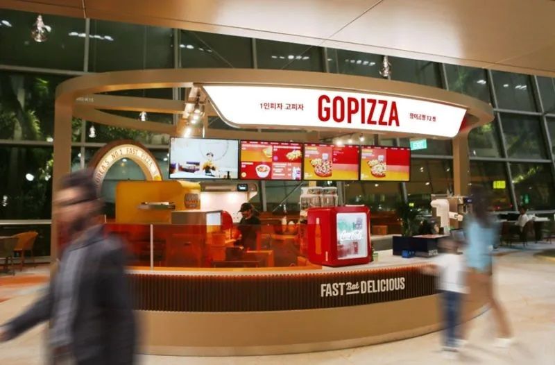 GOPIZZA's brand-new outlet at Changi Airport Terminal 2