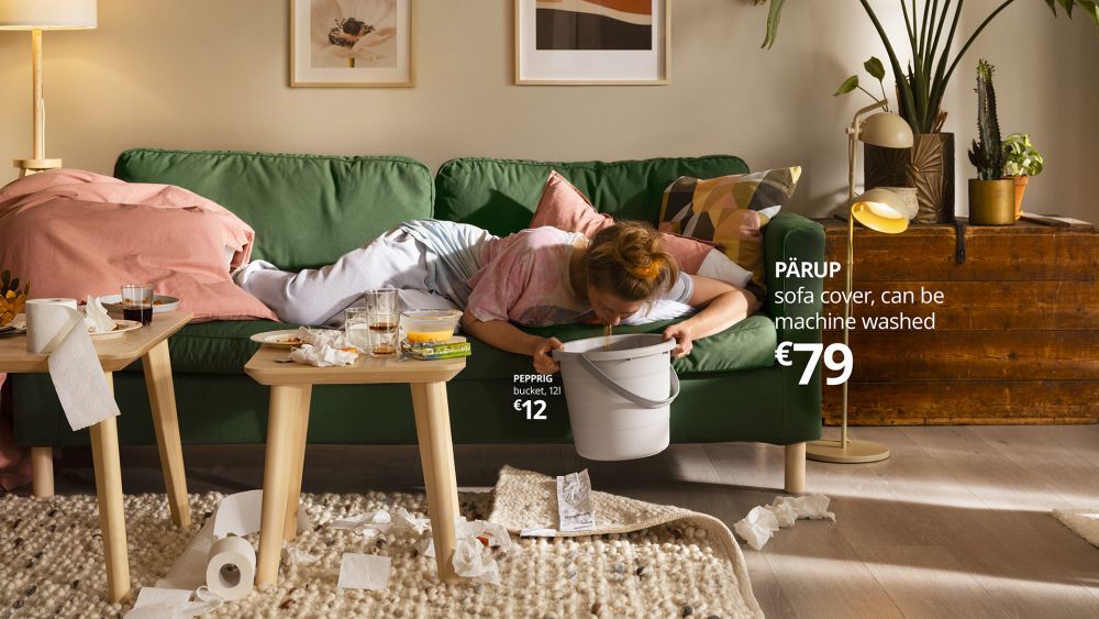 Life is not an IKEA catalogue - An image from the latest IKEA campaign in Norway