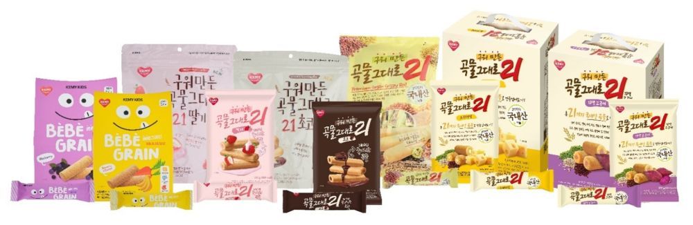 Gaemi Food has a national brand portfolio that includes its flagship “Baked Crispy Roll” product line and other product lines targeting at the high-value market of kids and toddlers’ snacks.