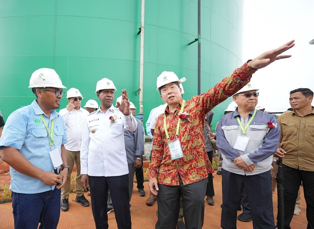 Papua's first POME-to-energy plant launched on Friday (8/1/2025)