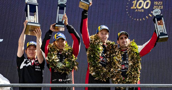 TOYOTA GAZOO Racing second in Le Mans thriller
