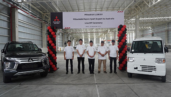 Mitsubishi Motors to Begin Production of the New Minicab EV Electric Commercial Vehicle in Indonesia, the First Local Production of the Vehicle Outside Japan