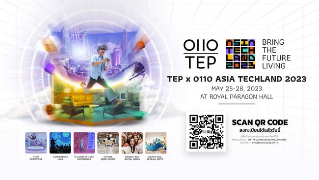 Experience Cutting-Edge Innovations From Around the World in Bangkok, Thailand, at TEP X OIIO ASIA TECHLAND 2023