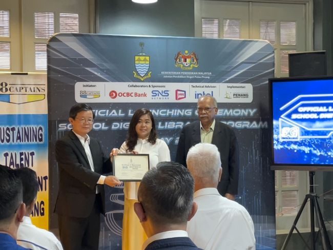 SNS to Collaborate on Penang's Digital Library Programme