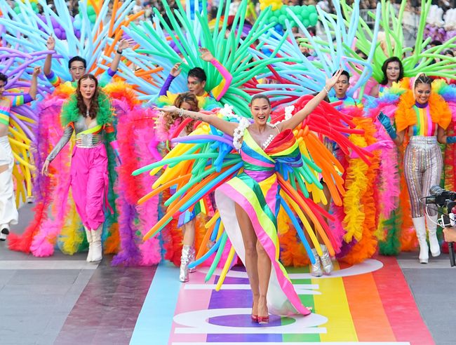 Thailand celebrates sensational rainbow phenomenon with "Pride for All" campaign at Central World, putting forward the country to be a world pride destination in 2028