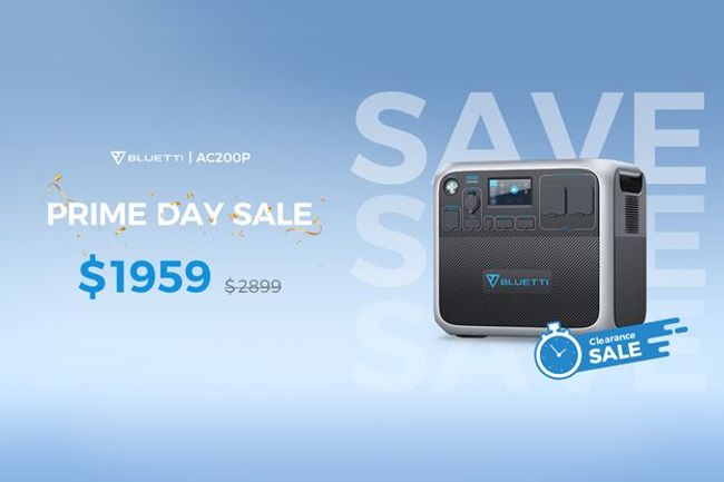 Prime Day Specials: Save up to 36% on BLUETTI Power Stations