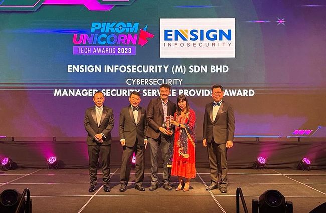 Ensign InfoSecurity Recognized As Outstanding Cybersecurity Solutions Provider At PIKOM Unicorn Tech Awards 2023