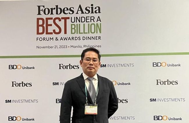 Samurai 2K Aerosol Selected for Forbes Asia Under a Billion List