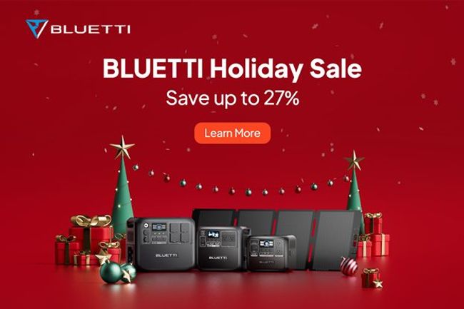 BLUETTI's Christmas Sales and Three New Portable Power Stations Arrive for the Perfect Gift