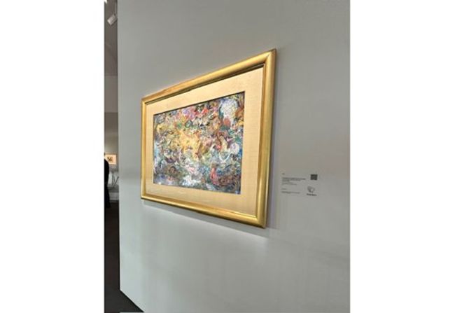 Renowned Iranian Artist Farshchian Showcases Famous Painting at Prestigious Sotheby's Auction House