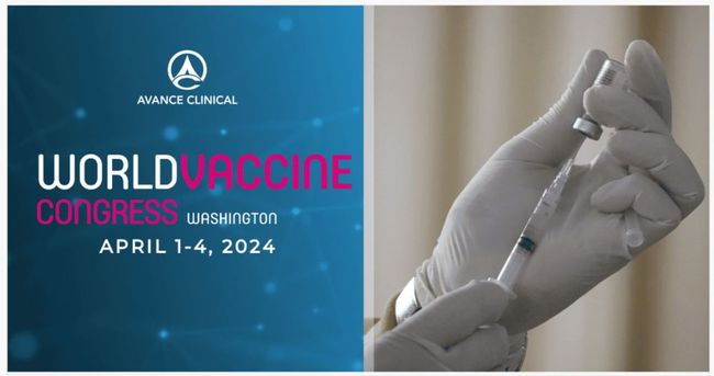 Avance Clinical將在世界疫苗大會上分享最新的疫苗臨床試驗新聞，包括HIV-1研究