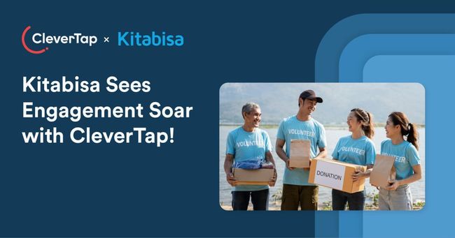 Kitabisa achieves a 33% boost in Transactions per user and Increase in User-stickiness with CleverTap