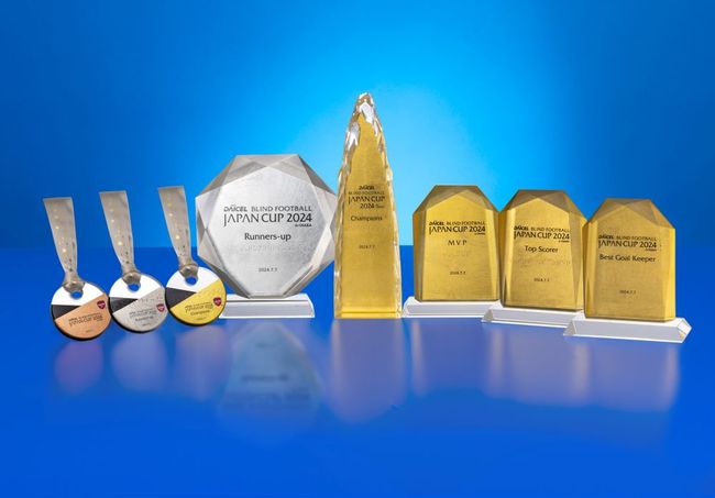 TANAKA Precious Metals to Provide Award Items and Ceremony Souvenirs for the International Friendly Matches of the Japan Men's National Blind Football Team at the 
