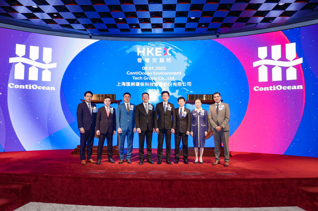 CONTIOCEAN OFFICIALLY LISTED ON THE MAIN BOARD OF THE HONG KONG STOCK EXCHANGE