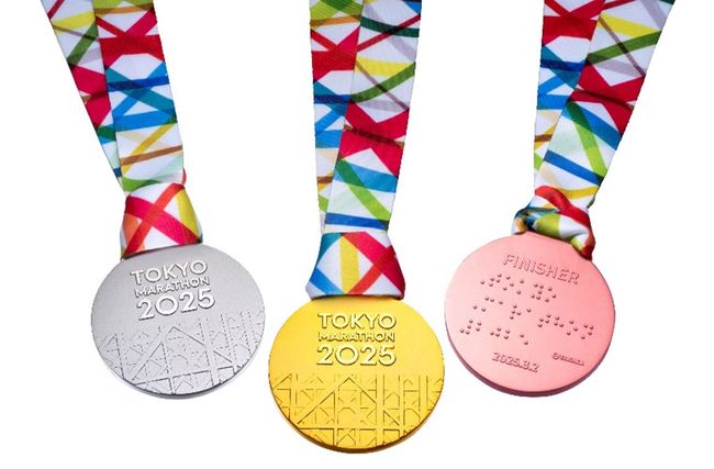 TANAKA to Provide Medals for the Tokyo Marathon 2025 That Represent All the Participants in the Event with Woven Lines