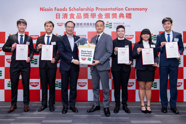 Nissin Foods (Hong Kong) Charity Fund Supports Elite Athletes from The Education University of Hong Kong for the Third Consecutive Year