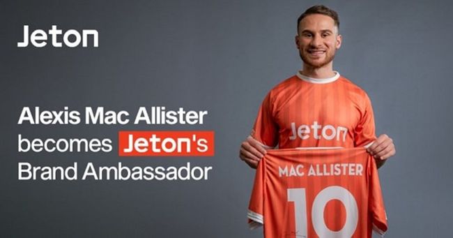 Alexis Mc Allister Announces as Jeton's Latest Brand Ambassador