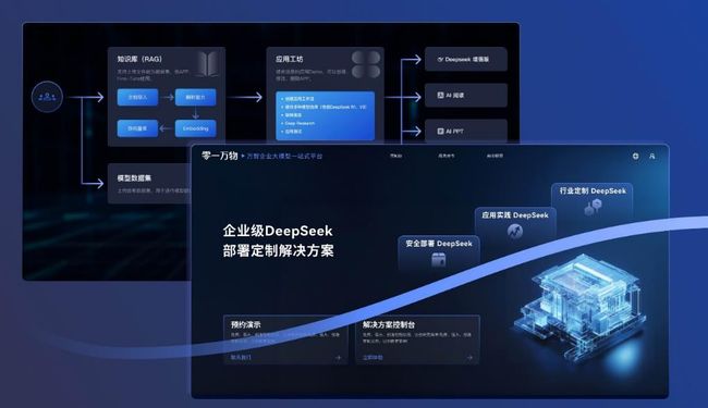 李開復攜零一萬物發佈「萬智企業大模型一站式平台」