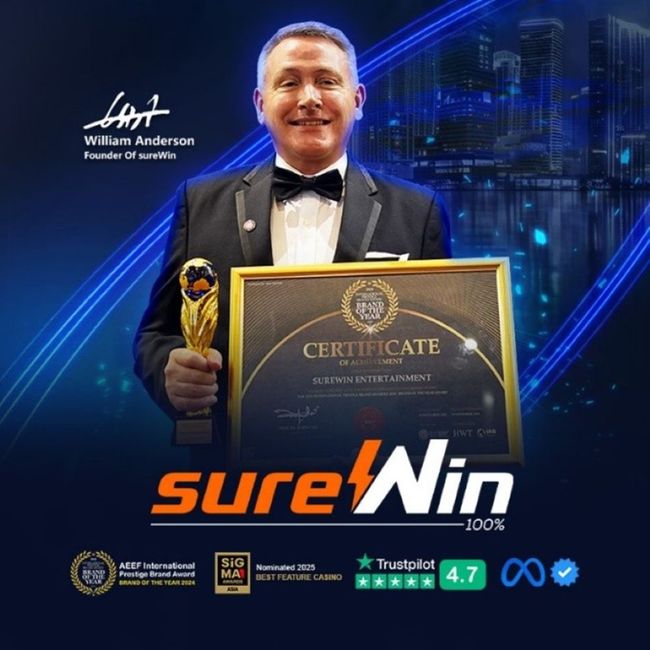 sureWin Nominated for Best iGaming Platform 2025 in SiGMA Awards