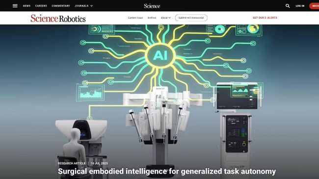 Cornerstone Robotics Completes World's First Clinical Validation of Autonomous Surgery Performed by Robot-Assisted Surgery