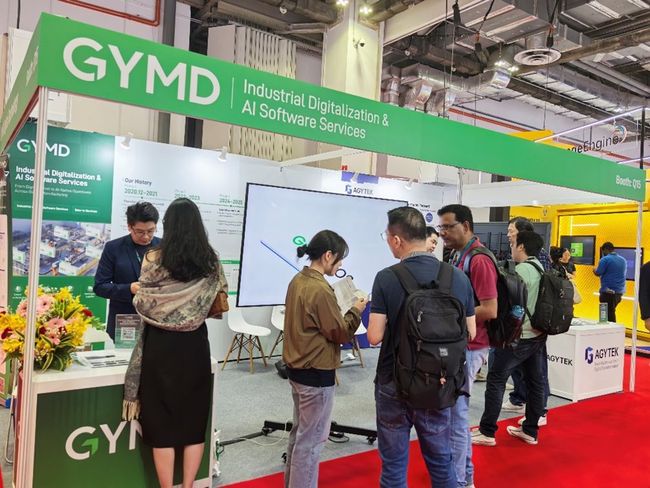 GYMD Showcases Industrial AI and Digitalization Strength at Tech Week Singapore 2025