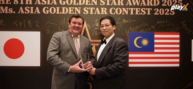 playX Receives the 'Enterprise Award' at the Asia Golden Star Awards in Tokyo