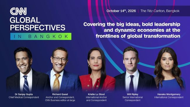 CNN、「Global Perspectives」イベントシリーズをバンコクで開催