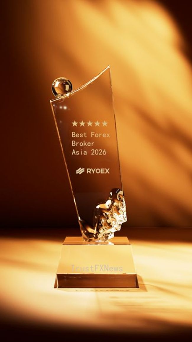 TrustFXNews、RYOEXに「2026年度アジア最優秀FXブローカー」を授与