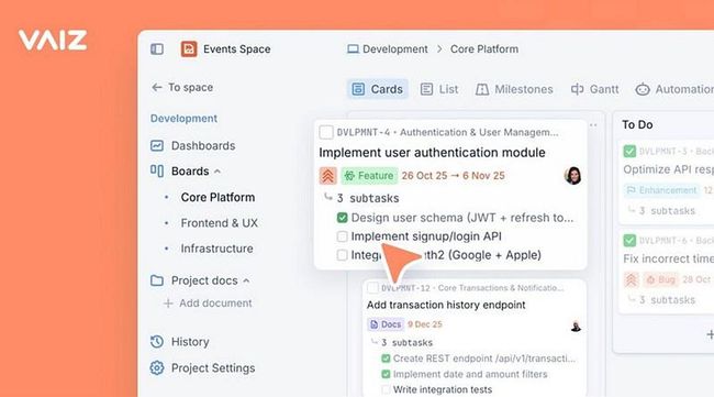 Vaiz introduces agile project management tools as teams leave Jira for simpler alternatives