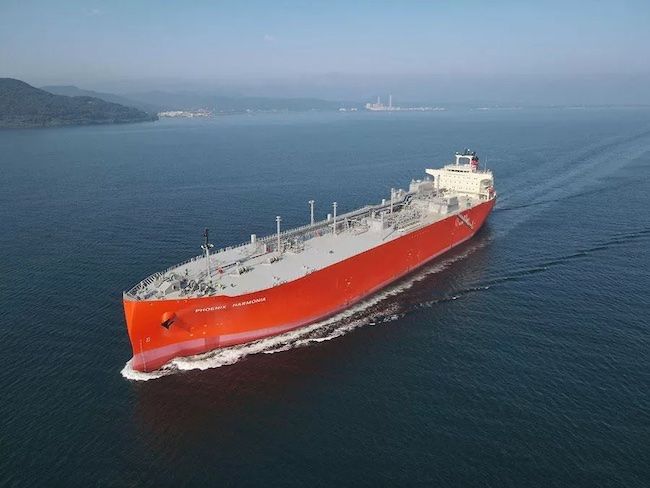 PHOENIX HARMONIA, A Very Large LPG/Ammonia Carrier Constructed by Namura Shipbuilding, Enters into Service