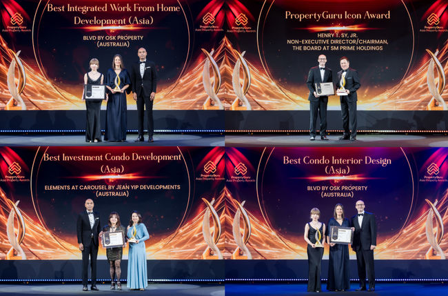 Australian developers win at the 19th PropertyGuru Asia Property Awards Grand Final