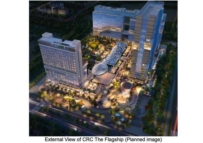 Hitachi Receives Order for 56 Elevators and Escalators for CRC The Flagship in Noida, India