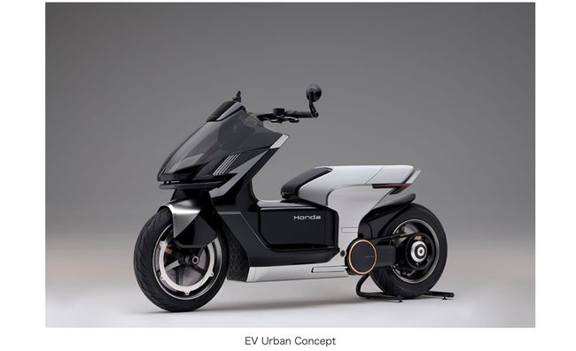 Honda Unveils Electric Motorcycle Concept Models 