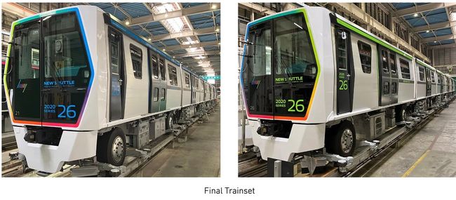 MHI Delivers Final Trainset of Automated Guideway Transit System "2020 Series" to Saitama New Urban Transit