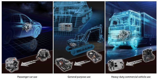 Toyota Develops New Fuel Cell System