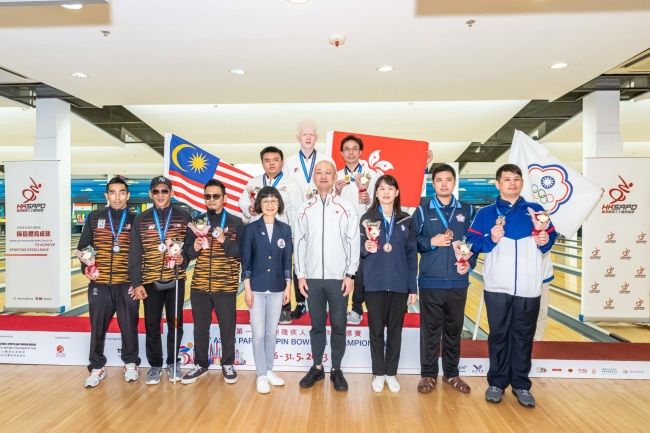 1st Asian Para Tenpin Bowling Championships Successfully Completed, Hong Kong Team Becomes Big Winner with 10 gold, 6 silver & 2 bronze medals