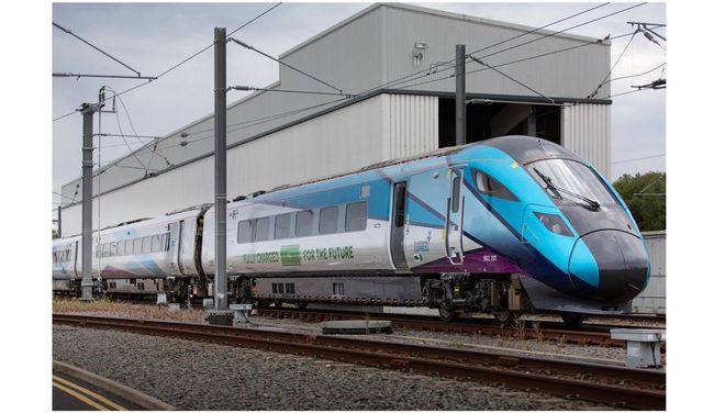 Intercity Battery Train Starts Testing in the North of England