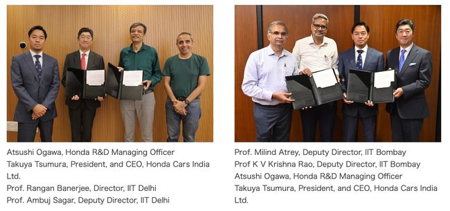 Honda Begins Joint Research on AI Technologies with the Indian Institutes of Technology in Delhi and Bombay to Further Advance Honda CI (Cooperative Intelligence)