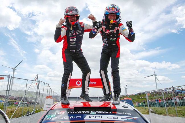 Rovanpera repeats full Portugal haul with TOYOTA GAZOO Racing<BR />