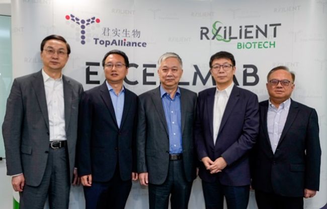 Rxilient Biotech and Junshi Biosciences form Joint Venture to develop and commercialize Toripalimab in Southeast Asia