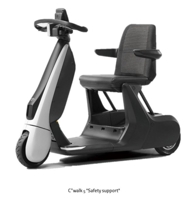 Toyota Launches the C+walk S in Japan, a New Form of Walking-Assistance Mobility