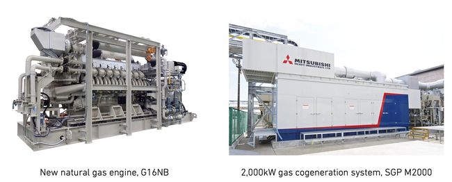 MHIET Releases SGP M2000, a New Natural Gas Engine Cogeneration System