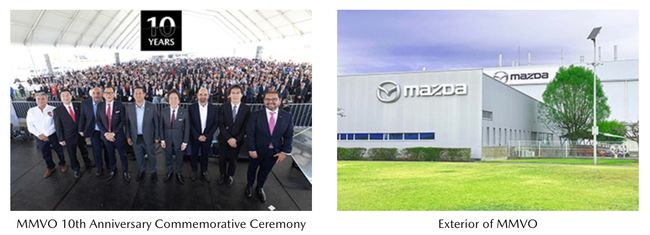 'MMVO,' Mazda's Production Base in Mexico Marks its 10th Anniversary
