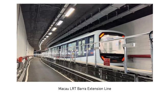 Macau LRT Barra Extension Line Begins Commercial Operations on December 8