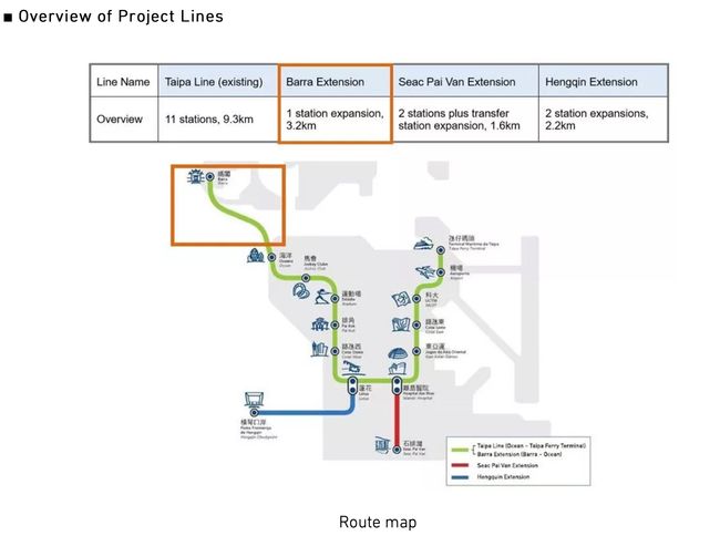 Macau LRT Barra Extension Line Begins Commercial Operations on December 8