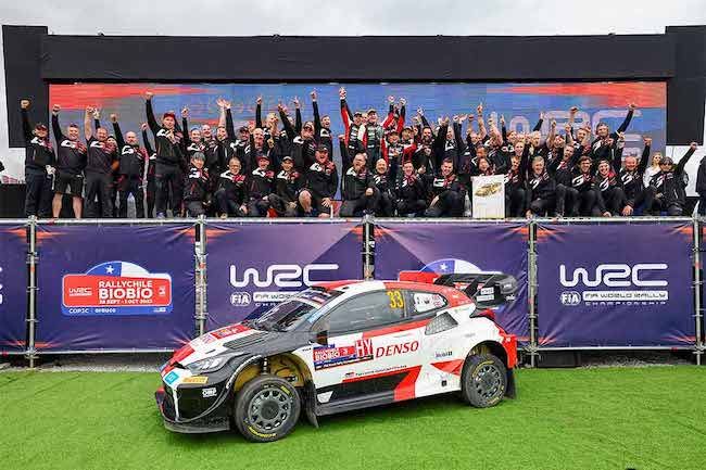 TOYOTA GAZOO Racing wins world title with Power Stage push