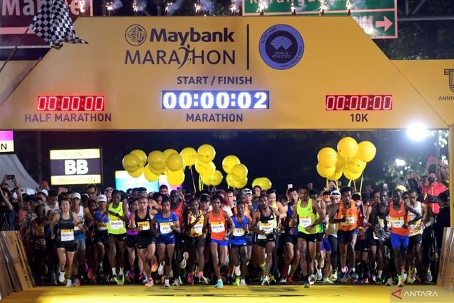 Maybank Marathon 2023, 'Elite' Label Road Race, achieves active participation of over 13,600 runners