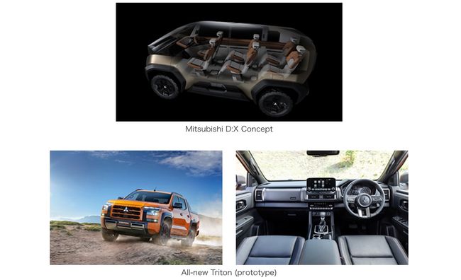 World Premiere of the Mitsubishi D:X Concept at the Japan Mobility Show 2023 - An Electrified Crossover MPV Concept Car with Mitsubishi Motors-ness Inspiring a Sense of Adventure