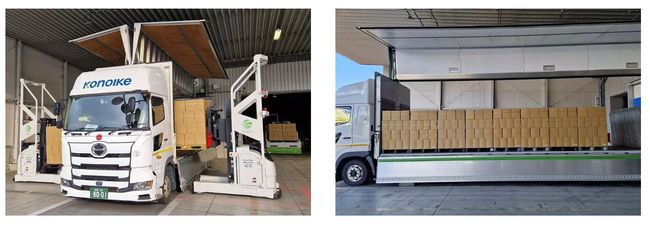 Mitsubishi Logisnext Completes Demonstration of Automated Truck Loading, Leading to Start of Actual Operations in Japan